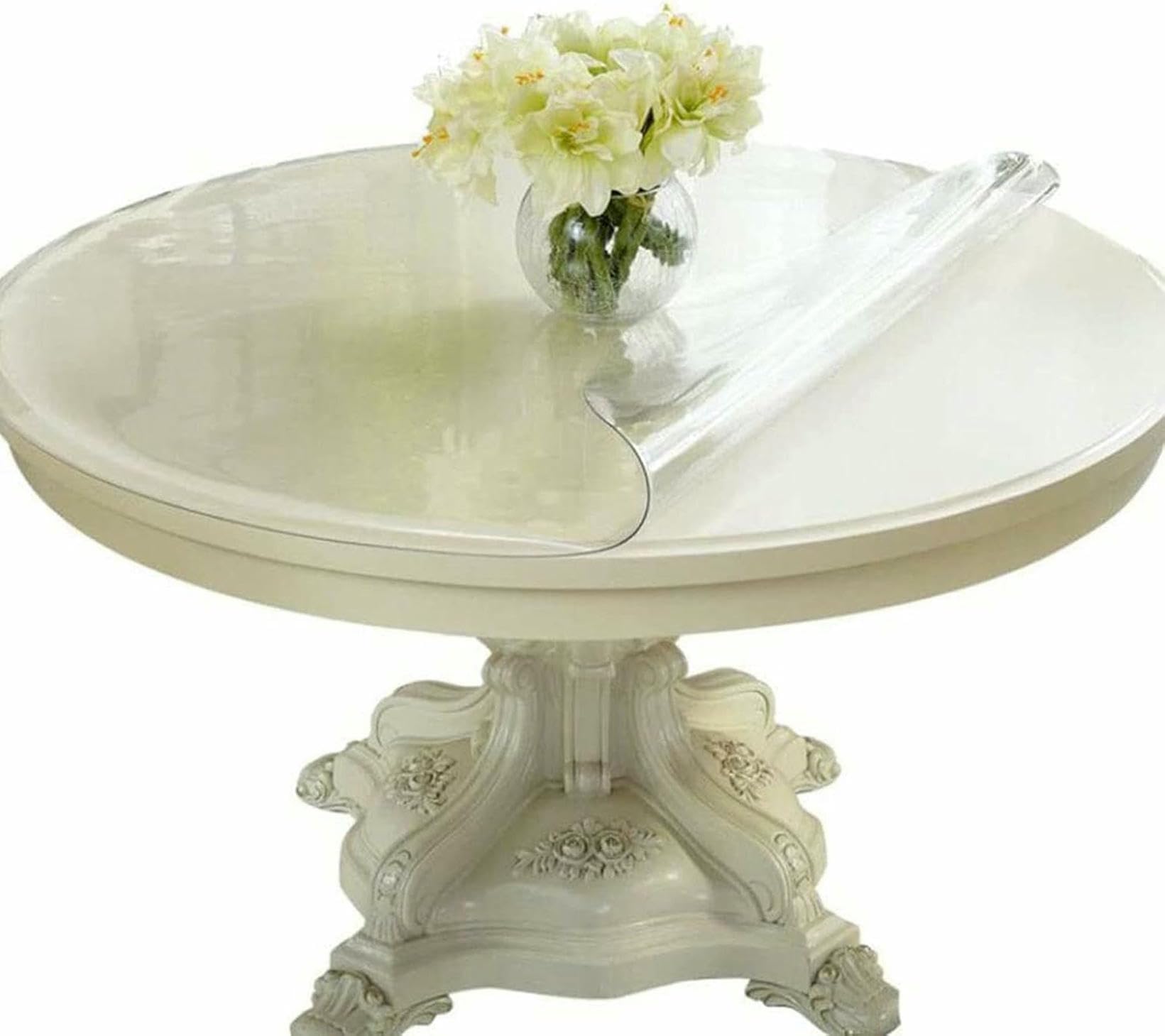 Table protecteur clear en PVC premium pour sublimer la salle à manger