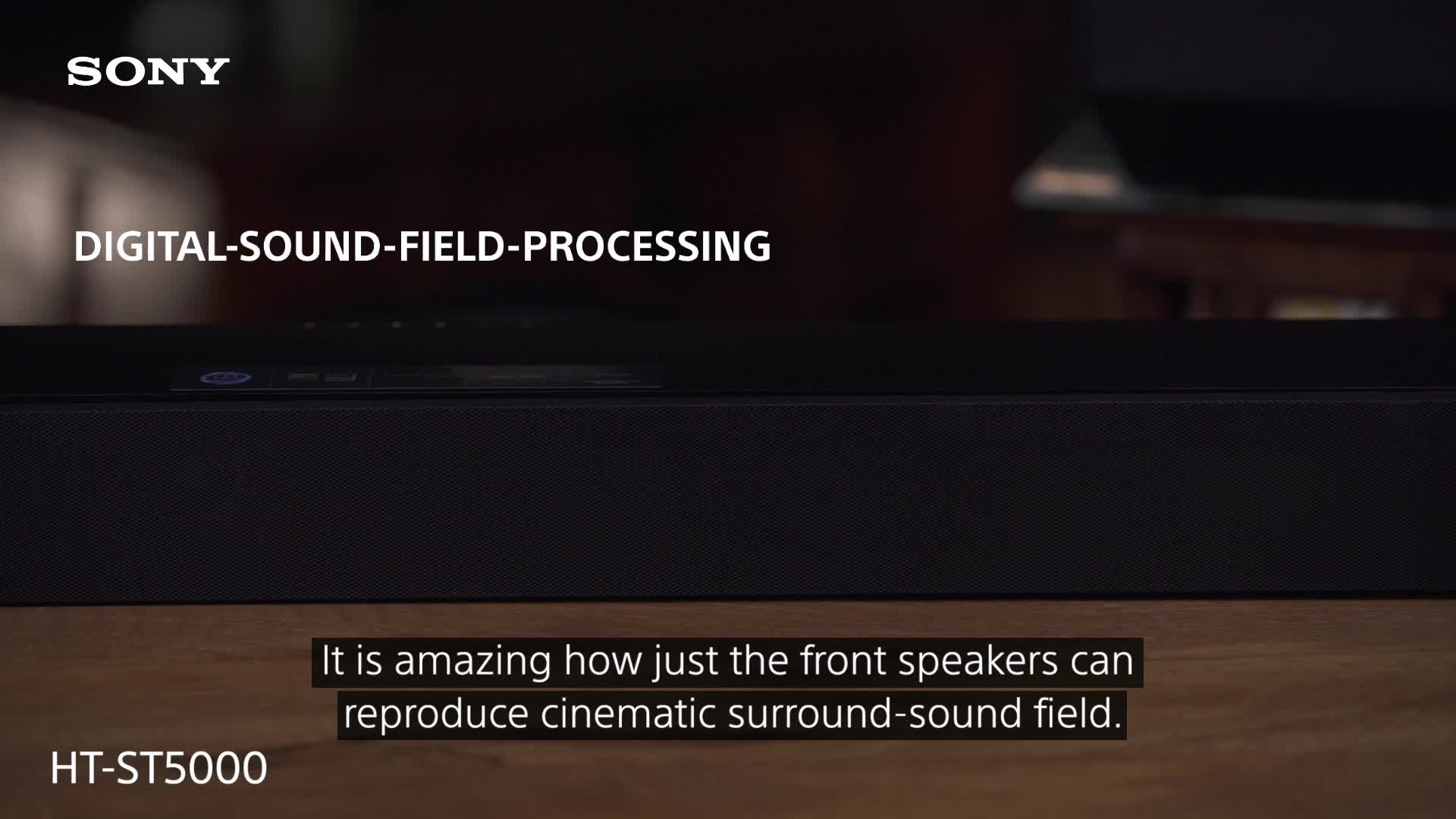 Sony HT-ST5000 7.1.2ch Dolby Atmos Soundbar with Wireless