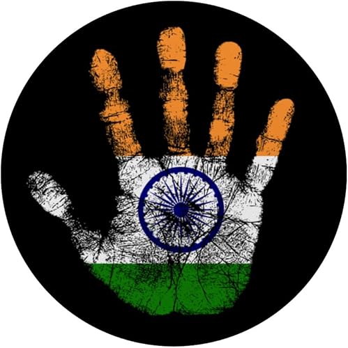 Miniatura 3 de Flag of India Country National Pride Vintage Style PopSockets Swappable PopGrip