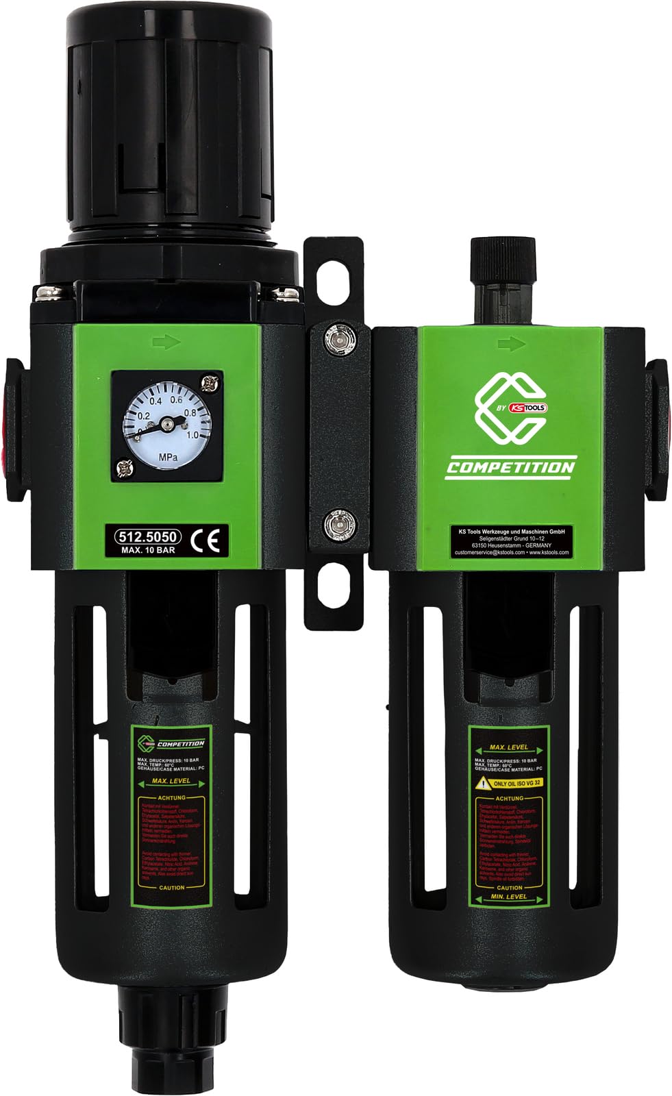 COMPETITION 512.5050 Druckluft-Wartungseinheit 1/2" (Powered by KS TOOLS)