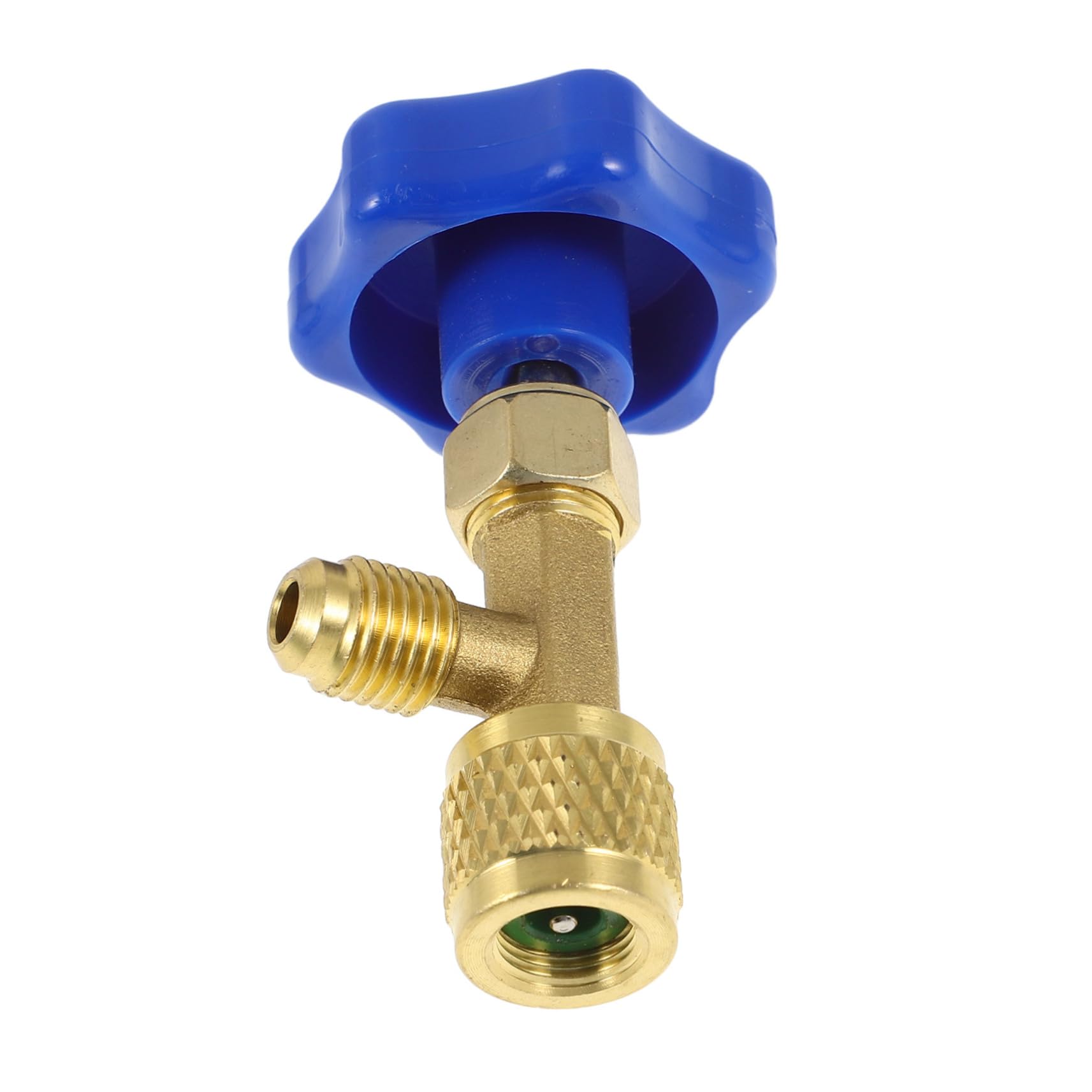 Adaptador De Manguera De Refrigeración Con Válvula De Seguridad Para Recarga De Aire Acondicionado De Coche