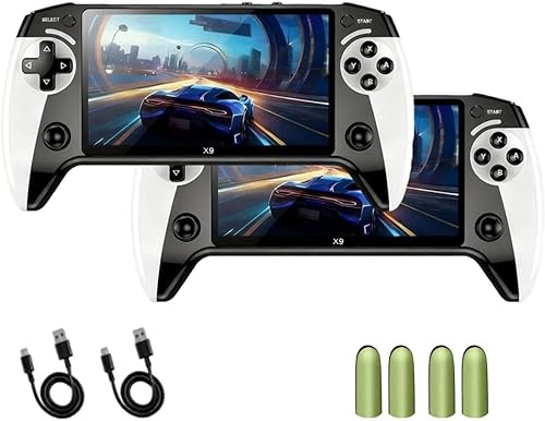 Consola de juegos retro portátil X9, consola de juegos retro portátil, emulador de mano compatible con la conexión a la salida de TV con pantalla disponible en Yaxa Colombia