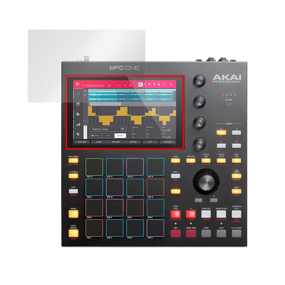 「MPC STUDIO 本体のみ完動品 (液晶シール付き) Amazon.co.jp: ミヤビックス AKAI Professional MPC ONE 用 PET製 光沢