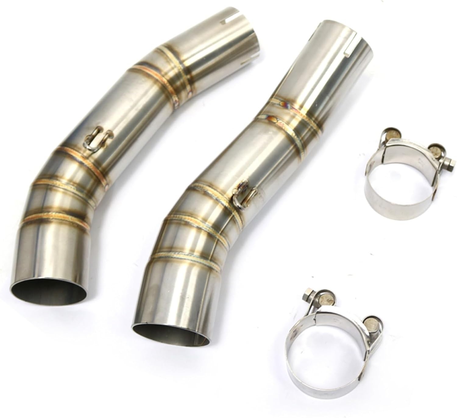Motorcycle Tailpipe for YZF-R1 R1 2004-2019 Motorcycle Exhaust Muffle Middle Link Pipe