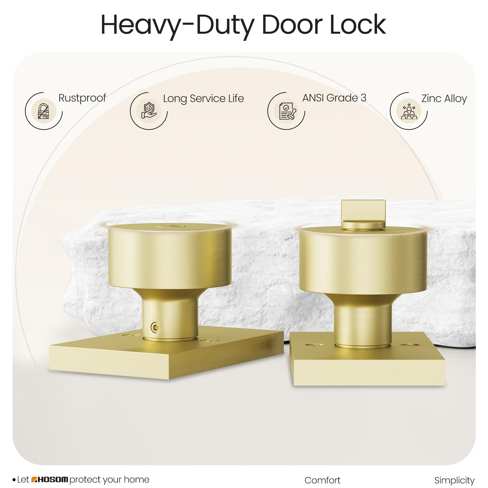 Secure Your Door with Keyed Entry Knobs -5