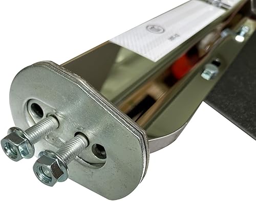 Miniatura 4 de Perno de 1-18 pulgadas 1.125 pulgadas, espaciado de pernos de 45 grados con resorte en ángulo de 45 grados para semirremolques de acero inoxidable