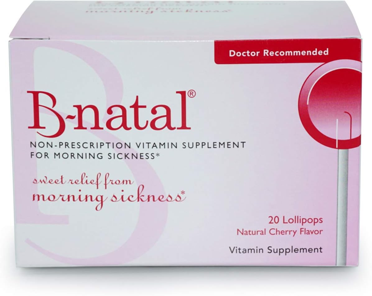 BNatal Lollipop for Morning Sickness Relief, Contains Doctor