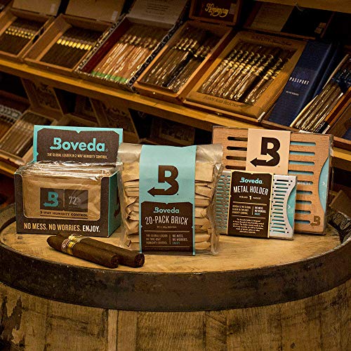 Boveda voor sigaren/tabak | 72% RV 2-way vochtregeling | Maat 60 voor gebruik met elke 25 sigaren in een humidor… - Image 3