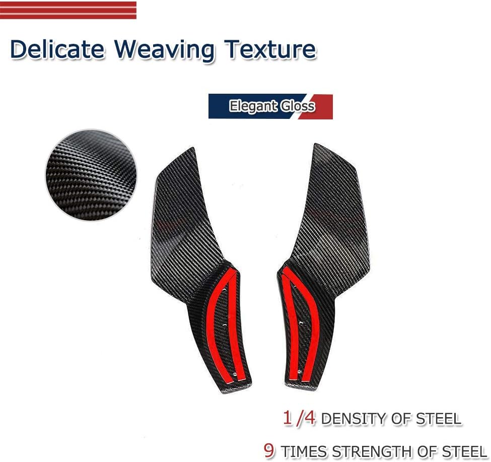 Carbon Fiber Splitter for BMW X5 G05 xDrive40i xDrive50i xDrive30d M50d M Sport SUV 2019+ Front Bumper Lip Splitter Winglets Canards Protector Body Kits Factory Outlet