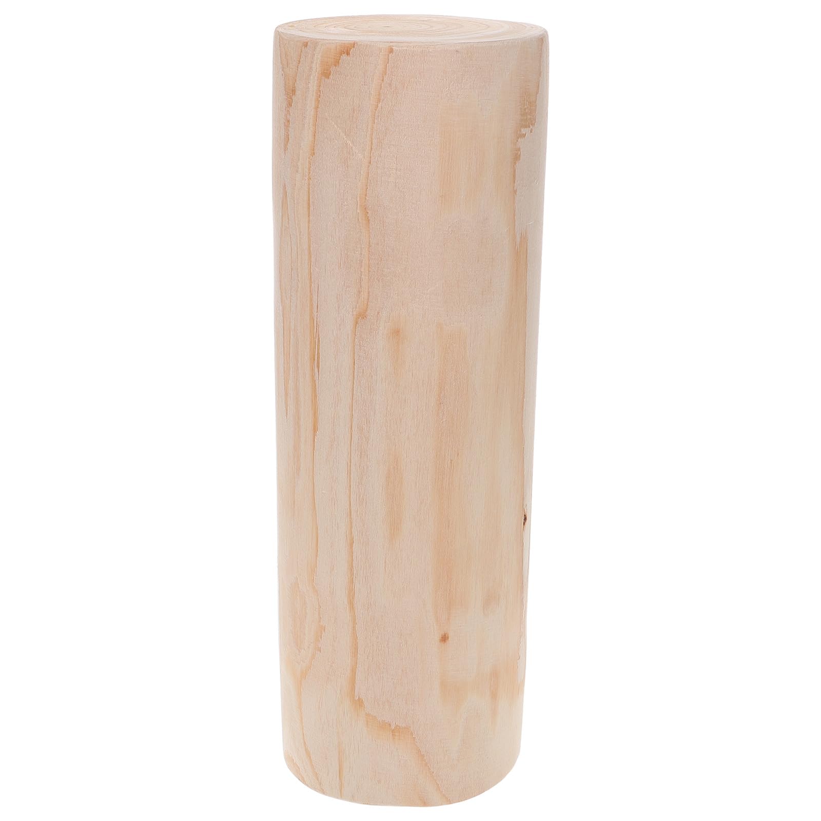 UPKOCH Mini Piquets de Jardin en Bois Naturel Rond 10-11 CM X 30 CM Décoration Extérieure Rustique pour Jardinières Support Plantes Succulentes Bordure de Parterre Polyvalente pour