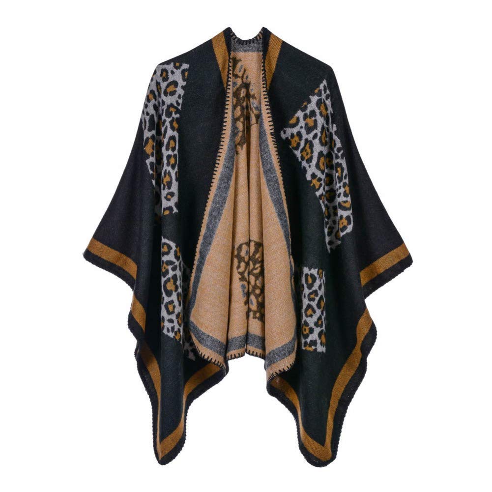Écharpes femmes hiver chaud grand format type plaid et cape couvrante