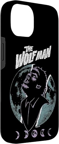 Miniatura 6 de Funda retro para iPhone 13 Pro Max Universal Monsters Artist Series The Wolfman