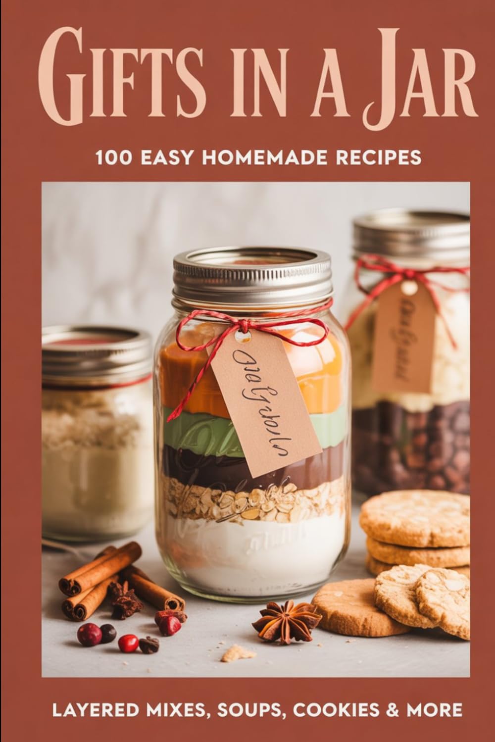 Gifts in a Jar: 100 Easy Homemade Recipes for Delicious Layered Mixes, Cookies, Soups & More