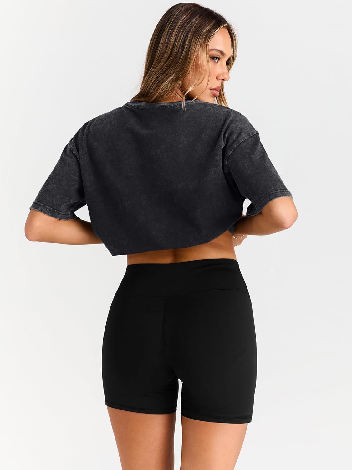 Trendy Queen Oversized Vintage T Shirts for Women Short Sleeve Y2k Grunge Graphic Summer Top 2026 Basic Cute Clothes - Image 5