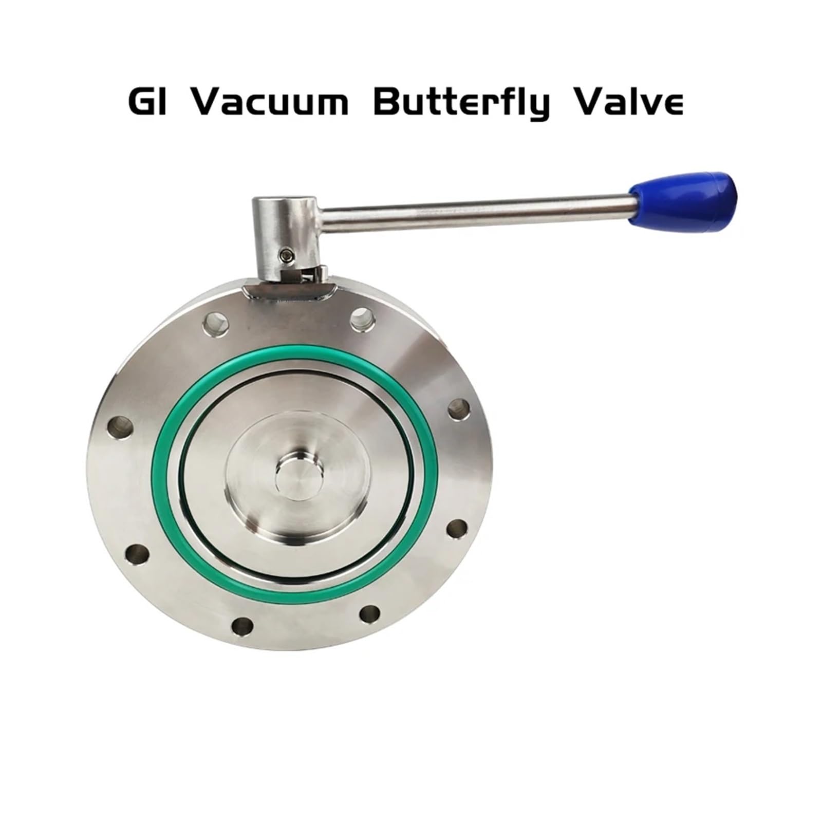 Válvula de Mariposa de vacío de Acero Inoxidable 304 Válvula de Mariposa Tipo Wafer Válvula de Mariposa de presión Negativa de vacío(GI80)