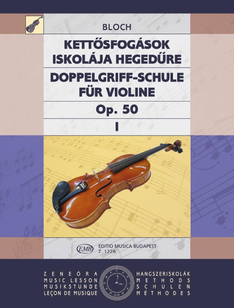 Double Stop Tutor for Violin, Op.50, Vol. 1