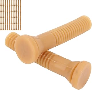 Chicken Picking Fingers, Rubber Chicken Pluckers Hair Removal Rate Finger Plucker Picker 50pcs Poultry Fingers Hair Removal Stick Poultry Hair Plucker for Plucking Quail, Duck (Scalper tendon color)