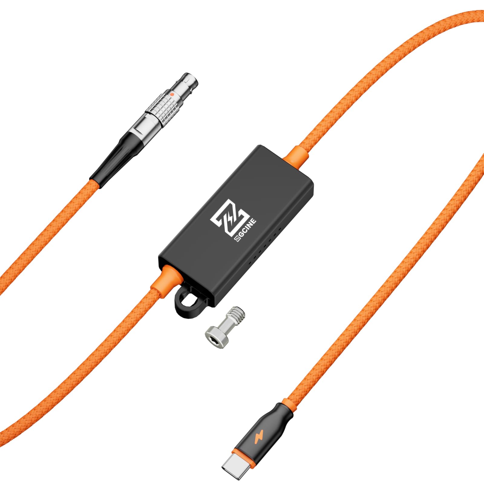ZGCINE Lemo kabel zasilający 2-pinowy do USB-C PD do kamer - dwukierunkowy
