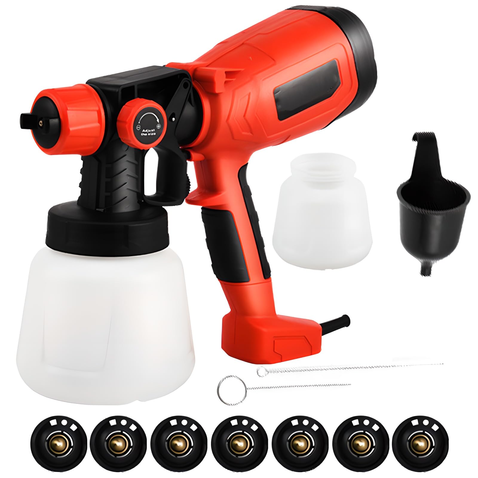 Pistolet à peinture 550W pour peindre sans coulures ni traces de pinceau