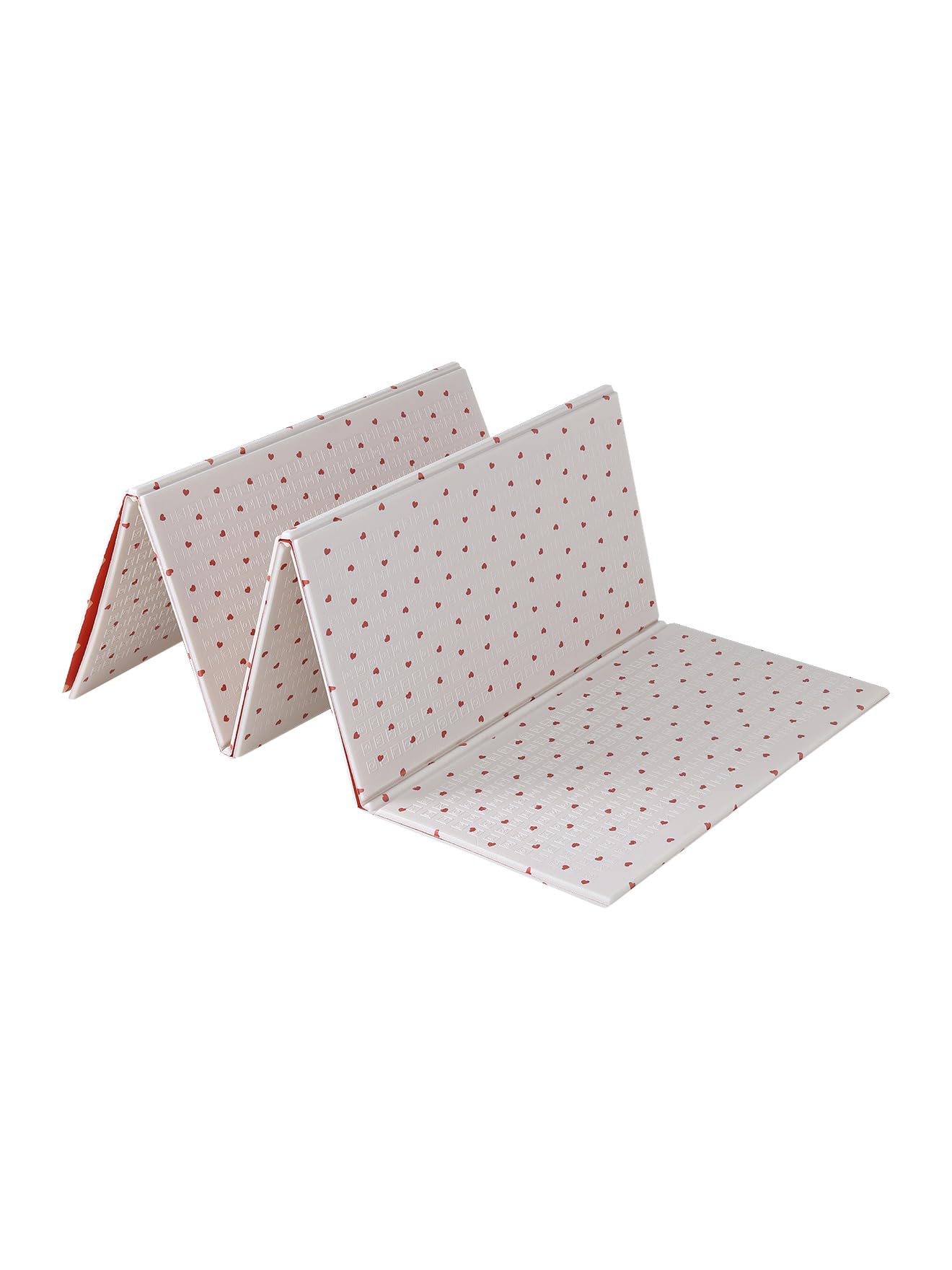VERTBAUDET Grand tapis d'activités pliable Petit cœur