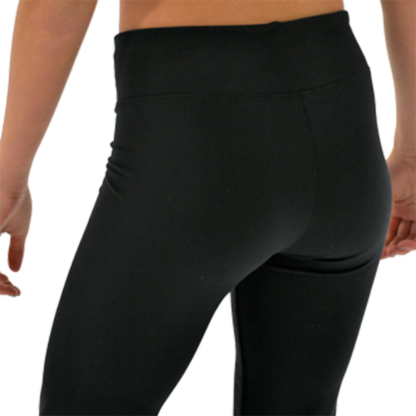 Filles Pantalons De Patinage,Legging De Patinage Artistique,Collant Patinage Artistique Femme,Solide Et éLastique,Convient Aux Jeux D'EntraîNement sur Glace