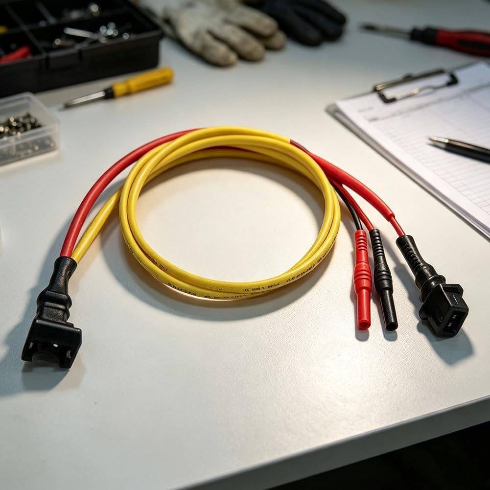 Cables para prueba Sensor Automotriz 2 Pines Osciloscopio Cables
