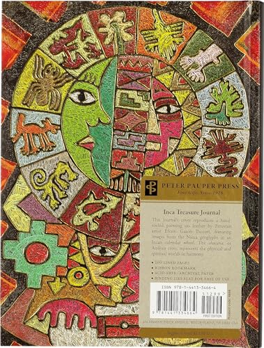 Peter Pauper Press Inca Treasure Journal (Diary, Notebook), brown or black - Image 2