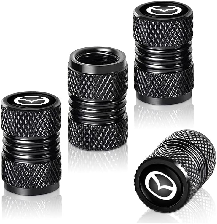 Miniatura 2 de Tapas de vástago de válvula de neumático, cubierta de aire para Mazda CX-5 CX-7 CX-8 M6 MX5 RX7 RX8 A8 CX9 MX6 R3 M2 M5 Tapones universales para