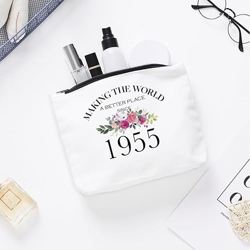 Miniatura 7 de Fokongna Regalos de cumpleaños para niñas de mamá, papá, abuela, tía, mejores amigos, regalos de cumpleaños para hermana, bolsa de maquillaje, 1954,