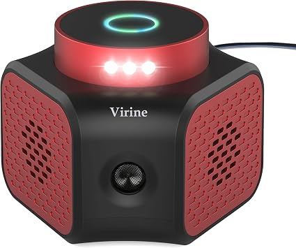 Virine Mouse Repellent Plug-ins, Rodent Squirrel Repellent Indoor Ultrasonic Pest Repeller Mouse Deterrent Rat Control for Home Attic Garage Motorhome