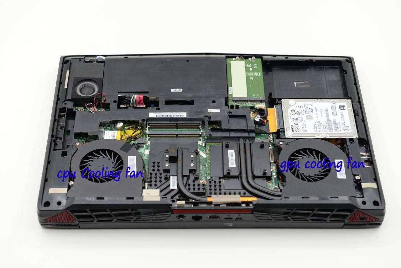 Fan Replacement for MSI GT72 2PE 2QE GT72S GT72VR 6RE 6RD 7RE 7RD MS-1781 MS-1782 CPU Gpu Fan Set