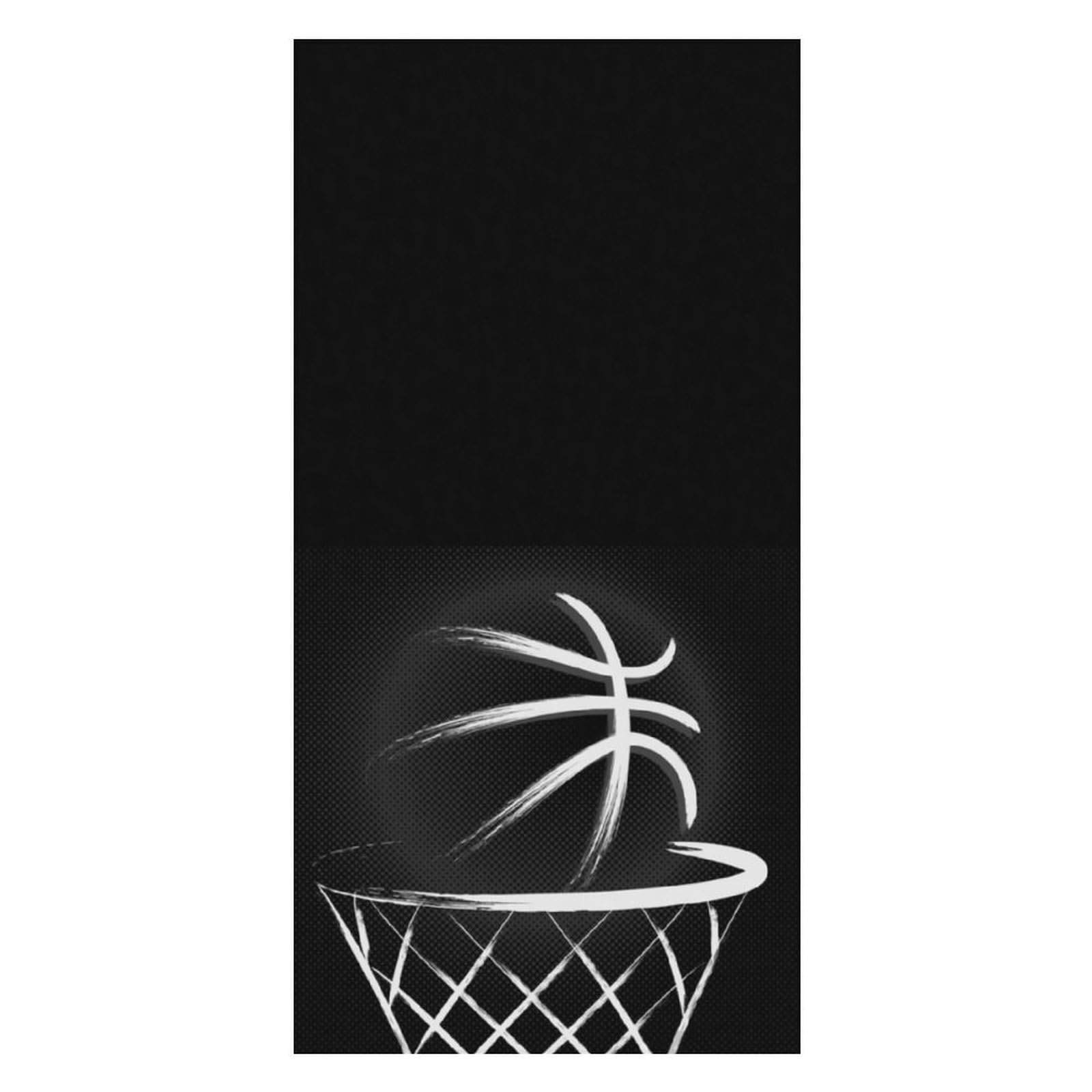 LWORZIIB Beach Towel, Basketball Bath Towel, Pool Towel Great for Gym Swimming 80 X 160cm