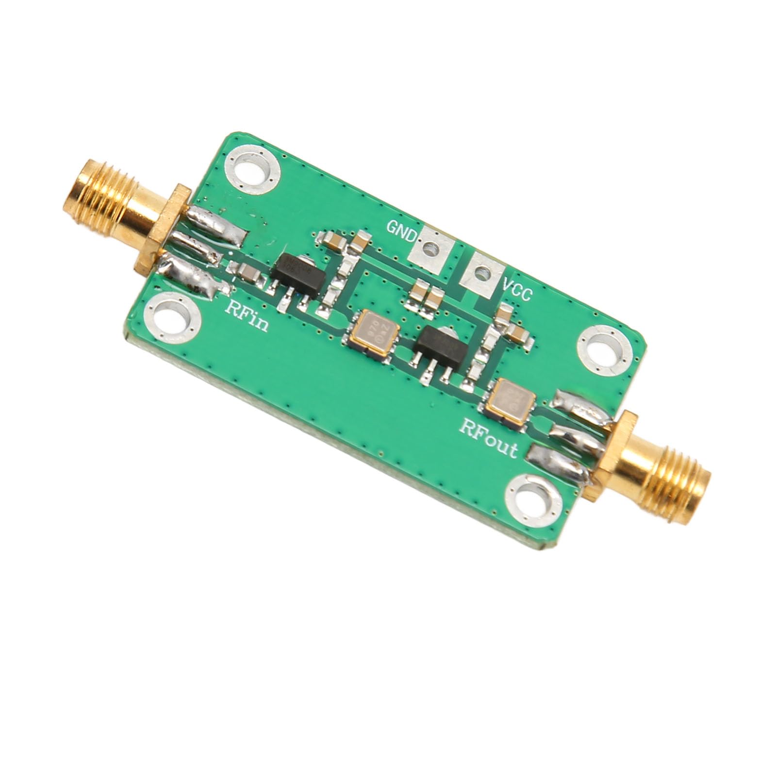 ADS B 1090 MHz RF LNA Verstärkermodul Frontend, Professionelles Design, 38 DB High Gain Dual Filter Structure PCB Material für ADS B Empfang, 1090 MHz Betriebsfrequenz