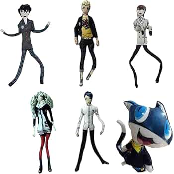 Amazon.co.jp: ペルソナ5 ぬいぐるみ 雨宮蓮 明智吾郎 高巻杏