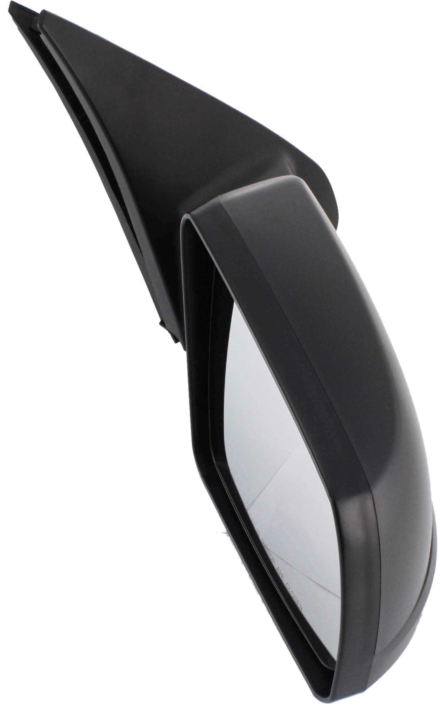 Kool Vue Driver Side Non-Electric Mirror For Toyota Tundra 2014-2017 Manual Fold Without Signal Light, Blind Spot Monitor, Memory & Puddle Lamp Textured W/o Cold Climate Spec
