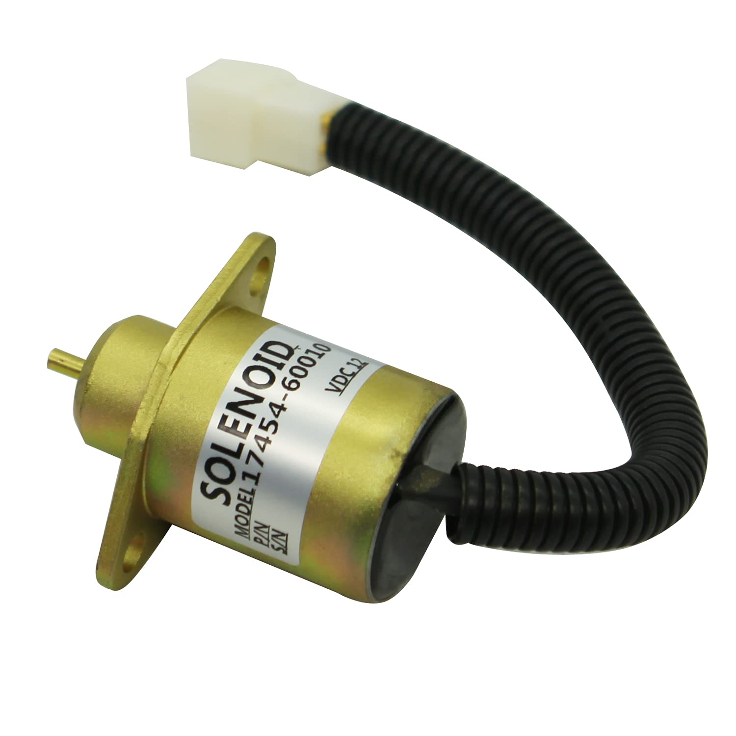 12V Pilotventil YN30V00069F1 YN30V00069F2 kompatibel mit Kobelco Bagger SK200-6 SK200-6E SK235SR-1E Kompatibel mit Kubota Traktor B1700D B21 B2100D F2260 F2566 0 F25 60E F3060