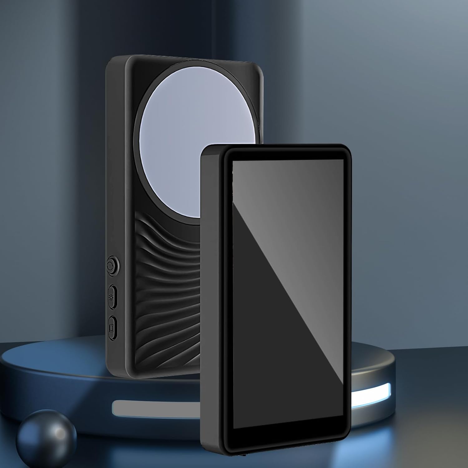 スマートフォン自撮りモニター画面,リアカメラ自撮りモニター配信用 | ポータブル スマートフォン アクセサリー 動画録画 写真撮影