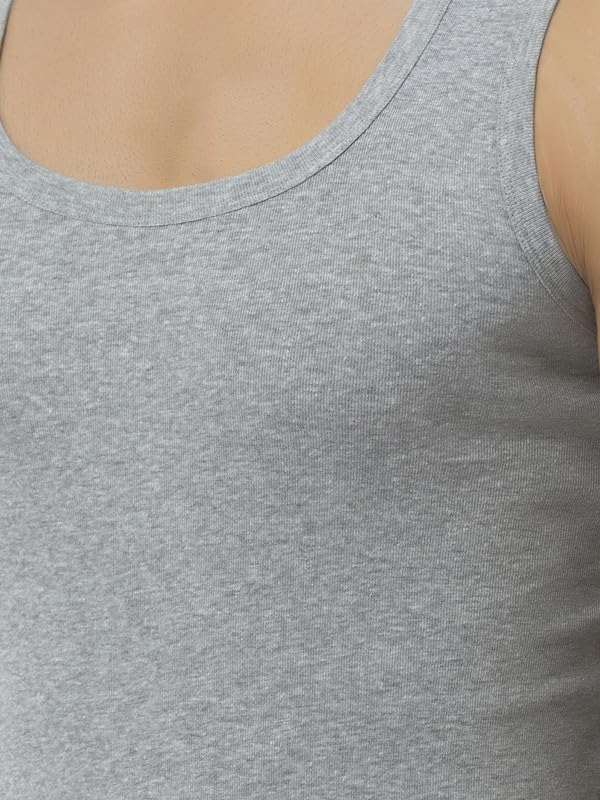 Image of John Players Classic Ribbed Cotton Vest