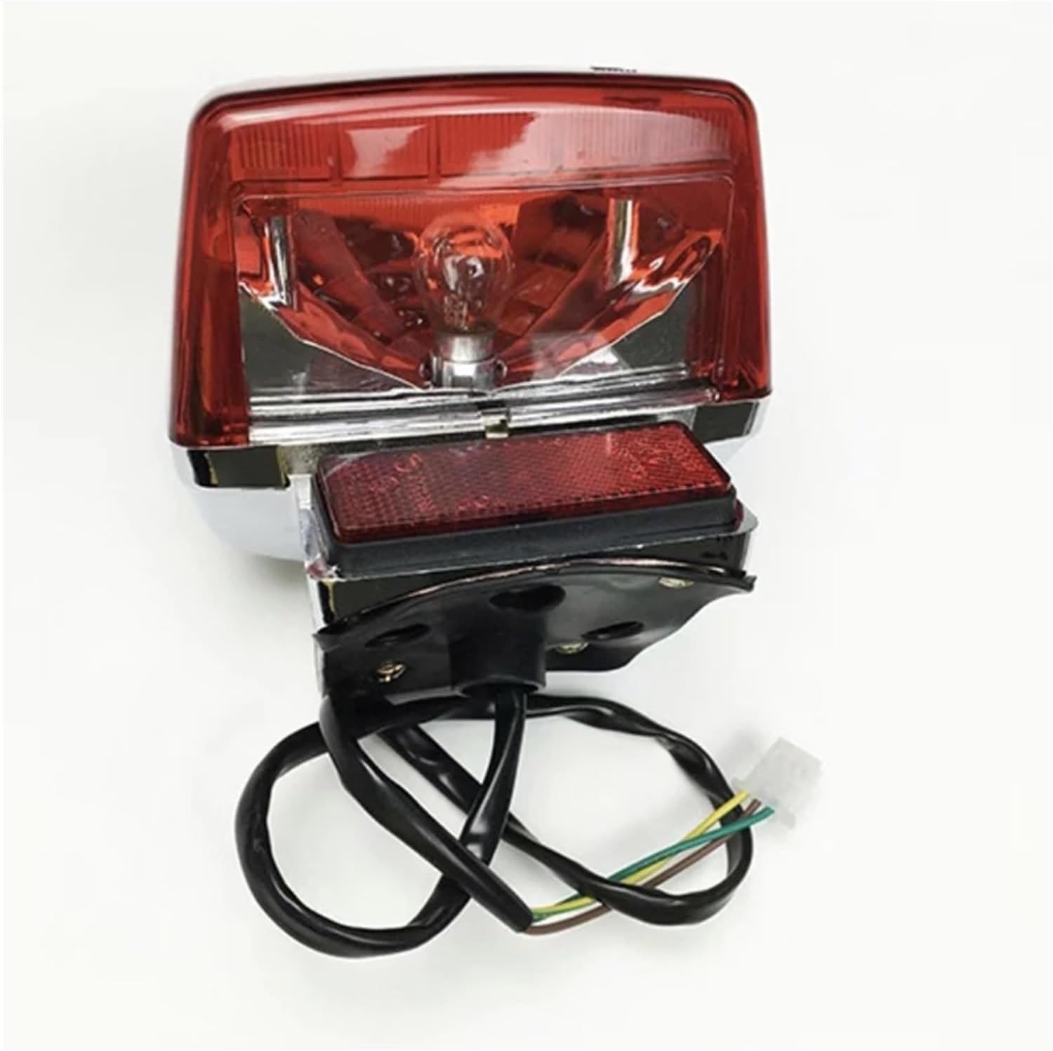 VrAre Motorbike Tail Light Motorcycle Tail Light for Suzuki for Haojue GN125F GN125-2A HJ125-8 GN150 Rear Brake Stop Lamp Red Lens Taillight