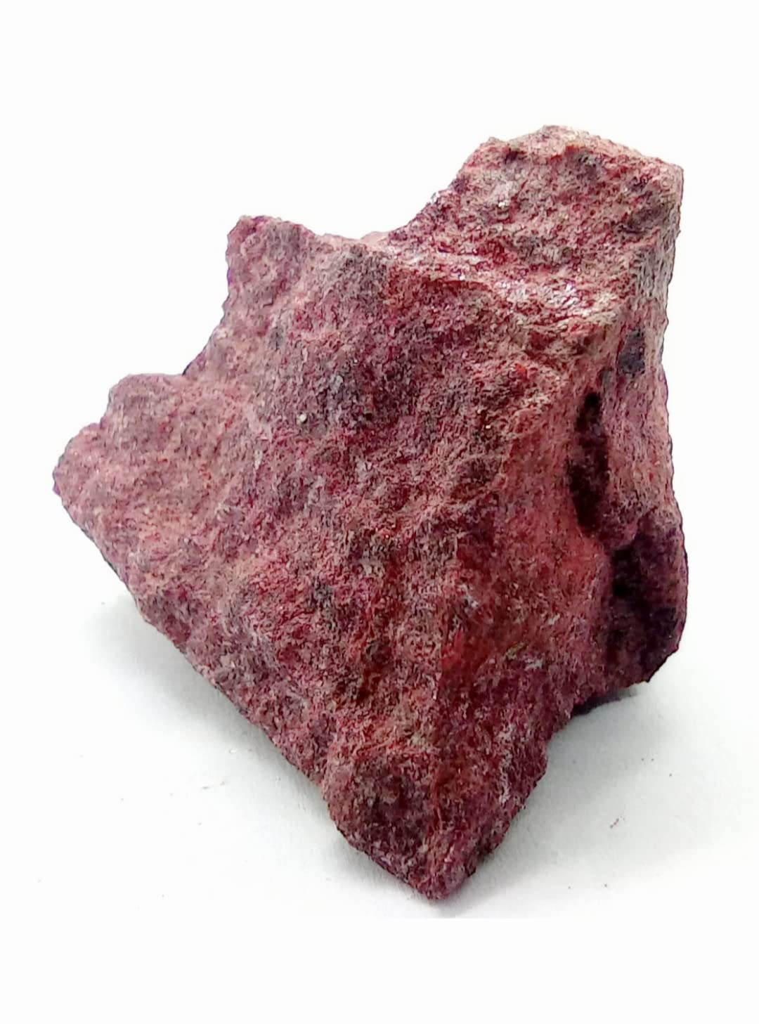 Pietra Grezza Cinabro - Cm 3-5, Per Cristalloterapia, Colore Rosso Vermiglio - Foto 5