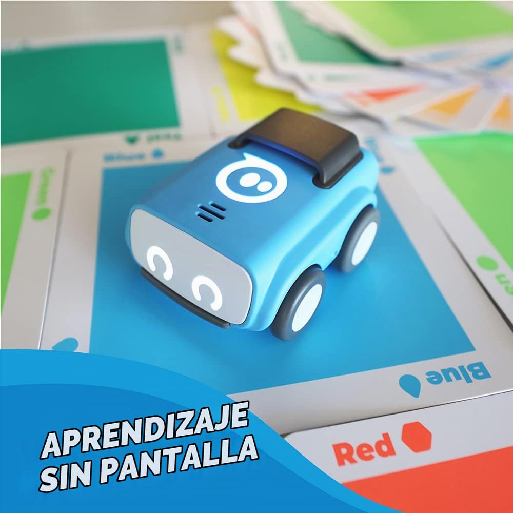 Sphero indi: Coche de juguete robot STEM divertido y atractivo para aprender conceptos de codificación, pensamiento computacional y resolución de problemas; no se requiere dispositivo