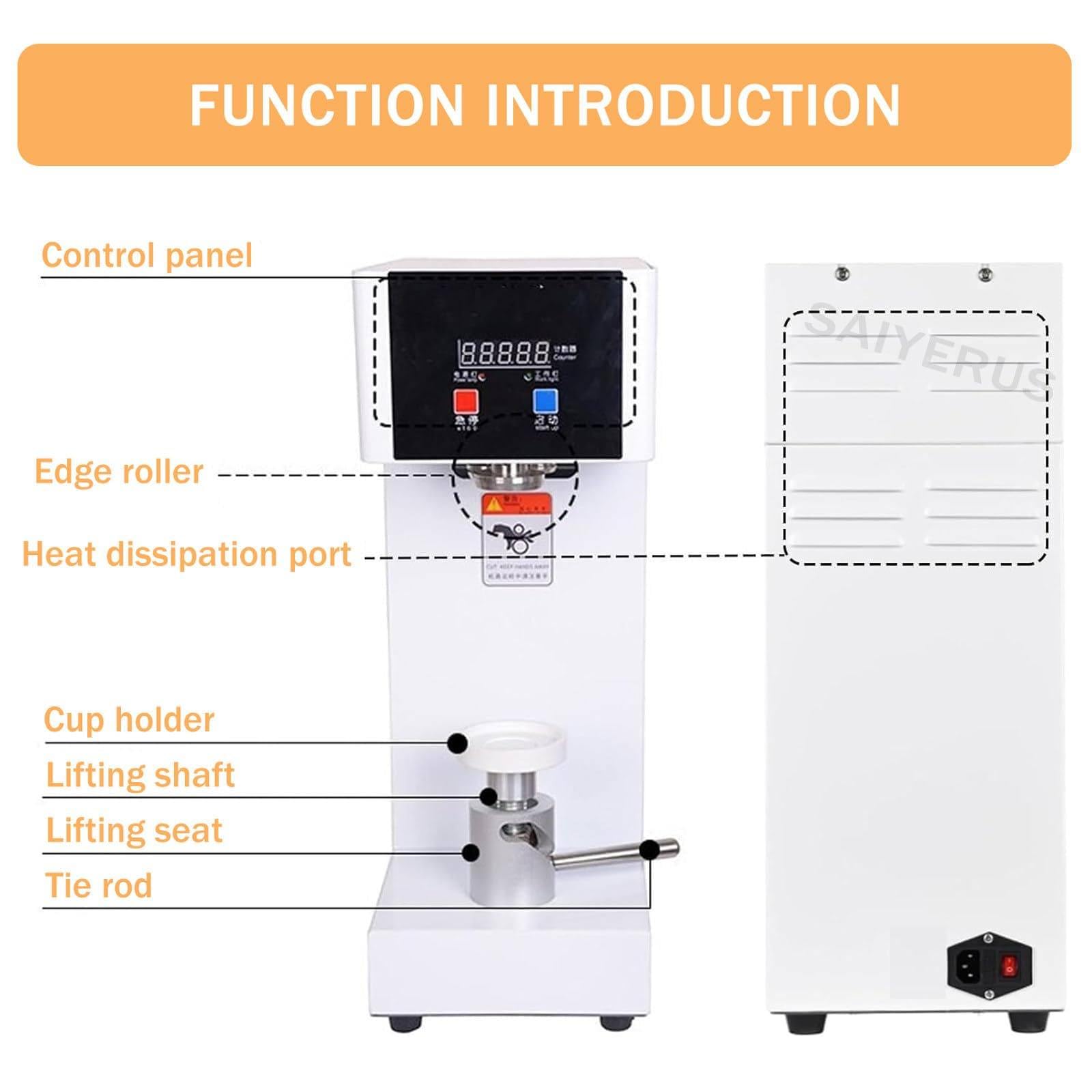 Selladora Automática de Latas con Contador Inteligente B