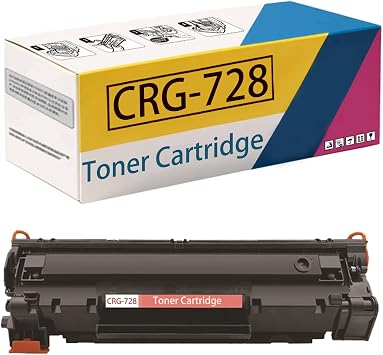CRG-728 CRG728 Toner Cartridges Compatible Replacement for Canon MF4890dw MF4870dn MF4750 MF4830d MF48 Printers, High Yield 2,100 Pages 1Pack