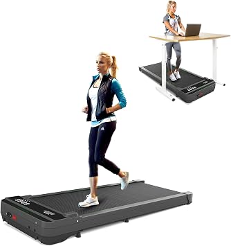 3 in 1 Treadmill, Portable Under Desk Walking Pad with Incline for Home/Office, Remote Control, LED Display