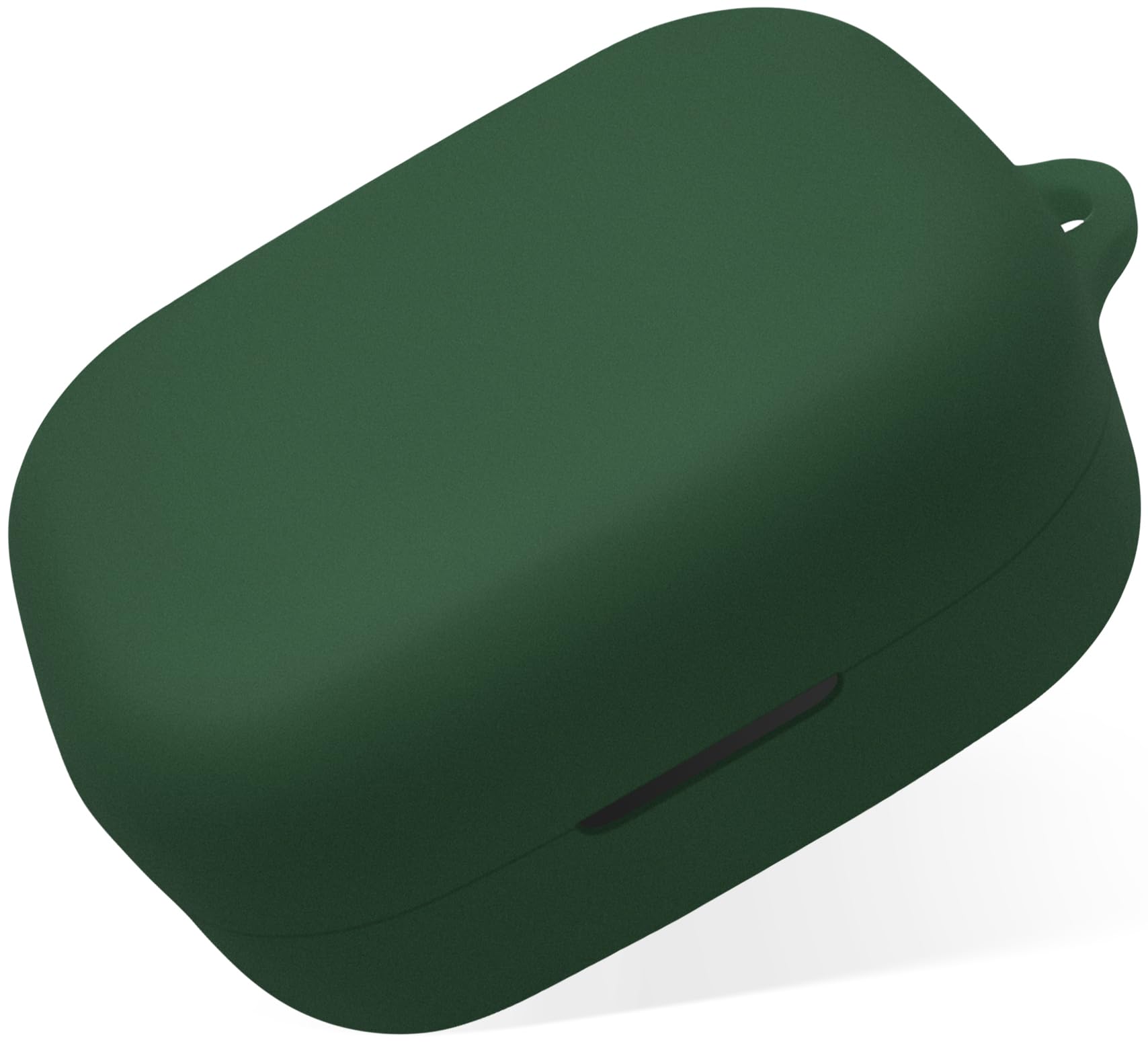GeiomooSilicone Case Compatible with Bang Olufsen Beoplay EX, Protective Cover with Carabiner (Emerald Green)