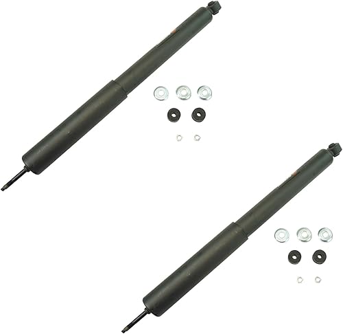 Miniatura 1246 de TRQ Juego de amortiguadores traseros compatible con Chevrolet Aveo 2004-2011 Aveo5 2009 Pontiac G3 2007-2011