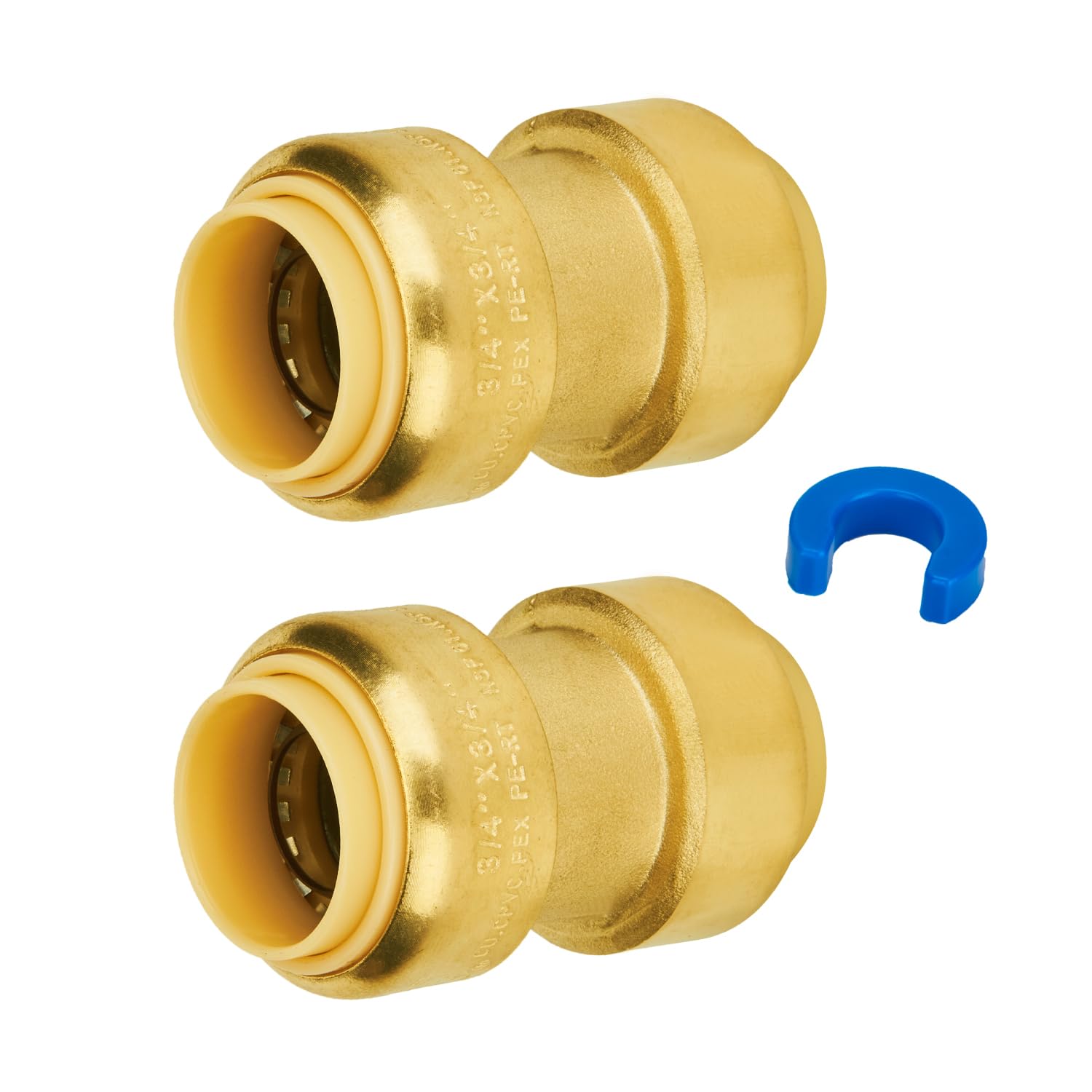 SUNGATOR PEX Push Fittings - 12 Pack Brass -19