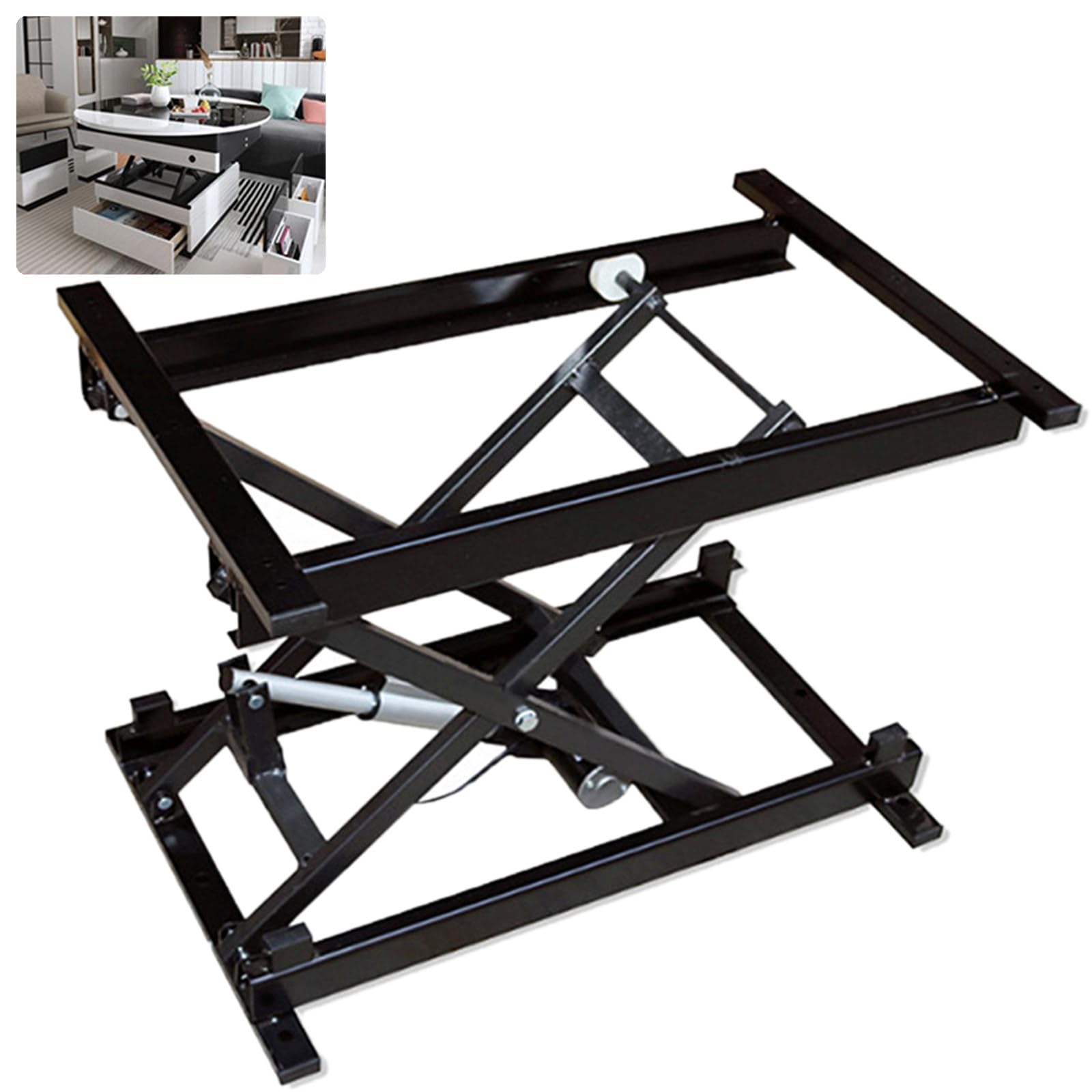 Table élévatrice électrique réglable pour bureau et salle à manger avec télécommande