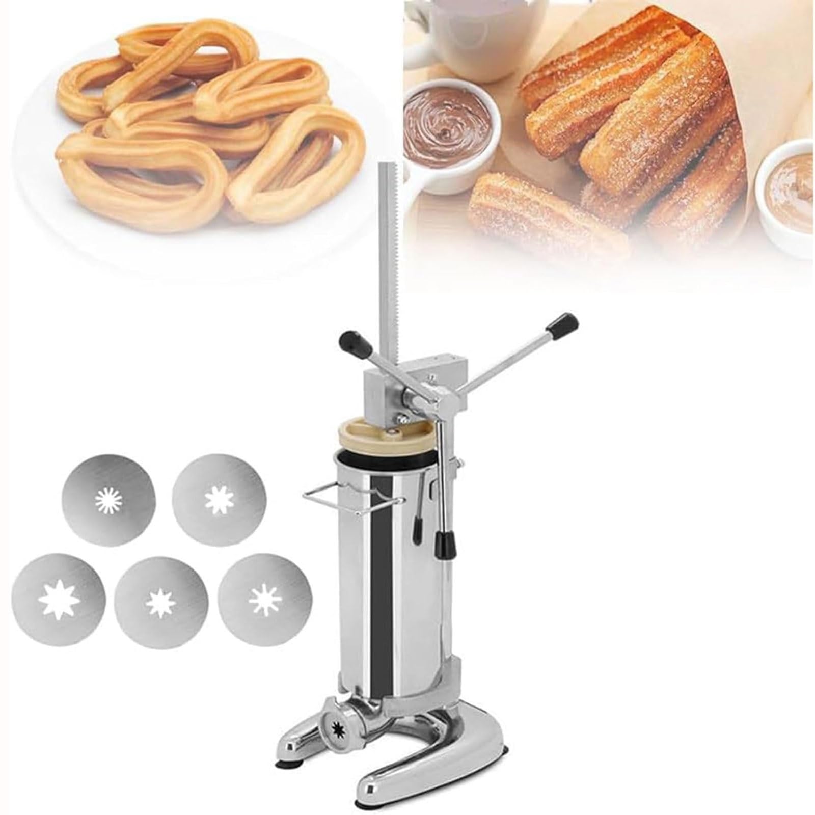 Machine à beignets aux fruits latins de restaurant en inox 3L