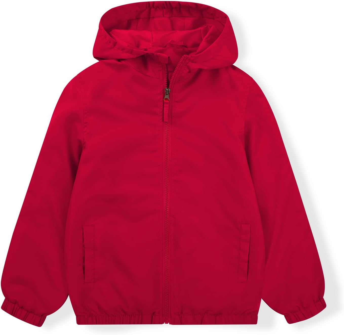JOYSON Boys Girls Rain Jackets Water Resistant Windbreaker Lightweight Raincoats for Kids Breathable Outerwear with Hood